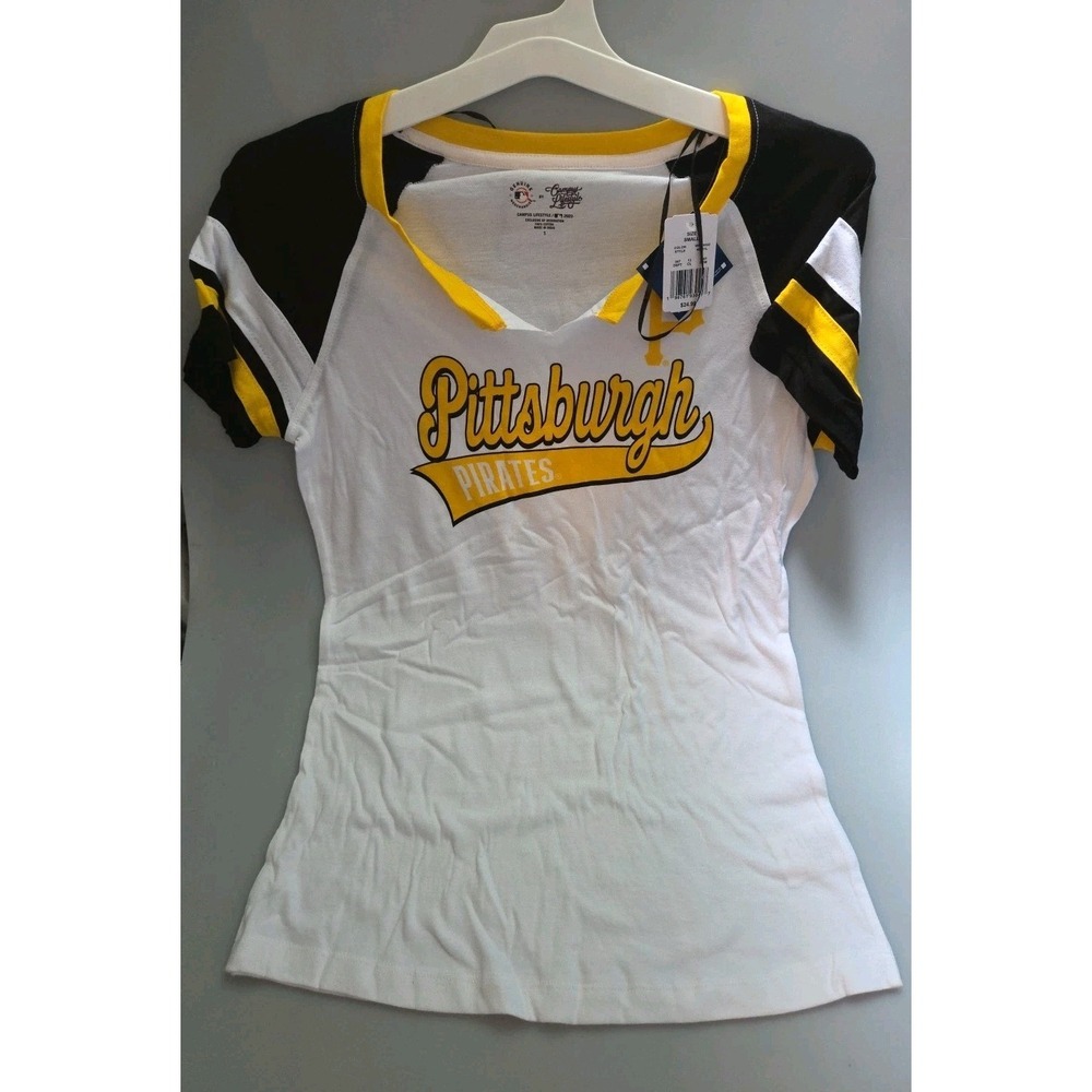 PITTSBURGH PIRATES  WOMENS COMPANY‎ LIFESTYLE TOP - SMALL